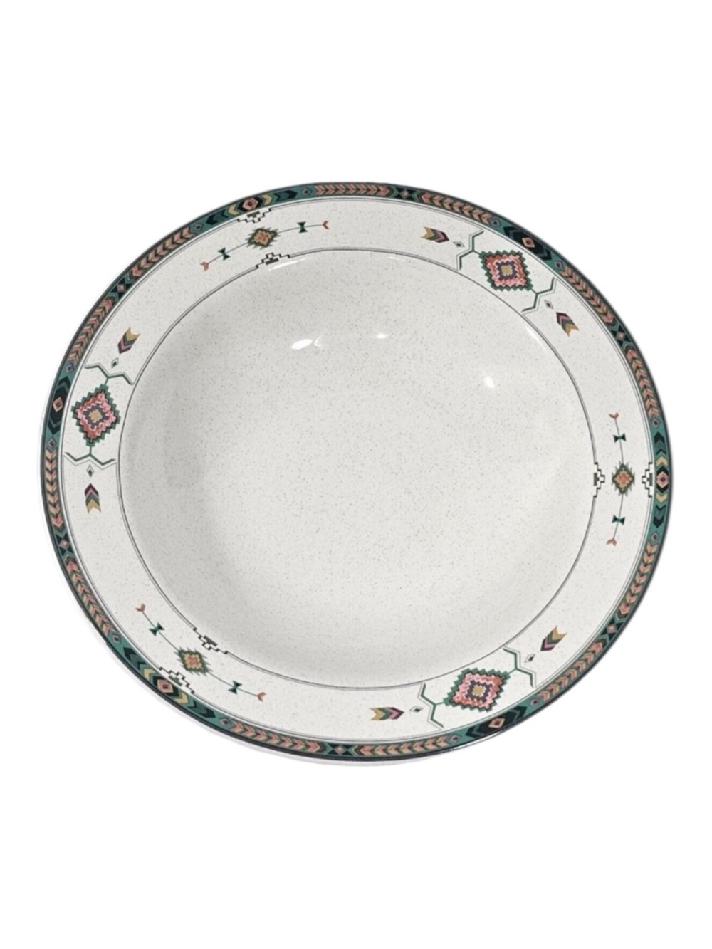 Studio Nova ADIRONDACK Rimmed Southwest Soup Bowls Set of 4 #Y2201, 8-1/4"